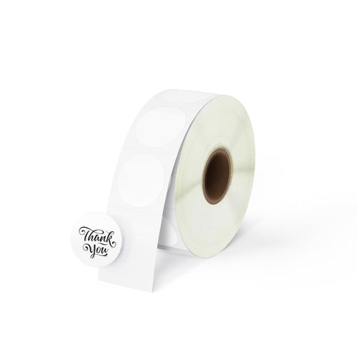 1 Inch Circle Thermal Sticker Labels