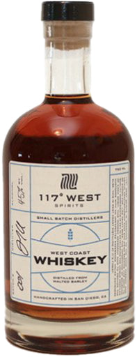 117 West Spirits West Coast Whiskey 750ml