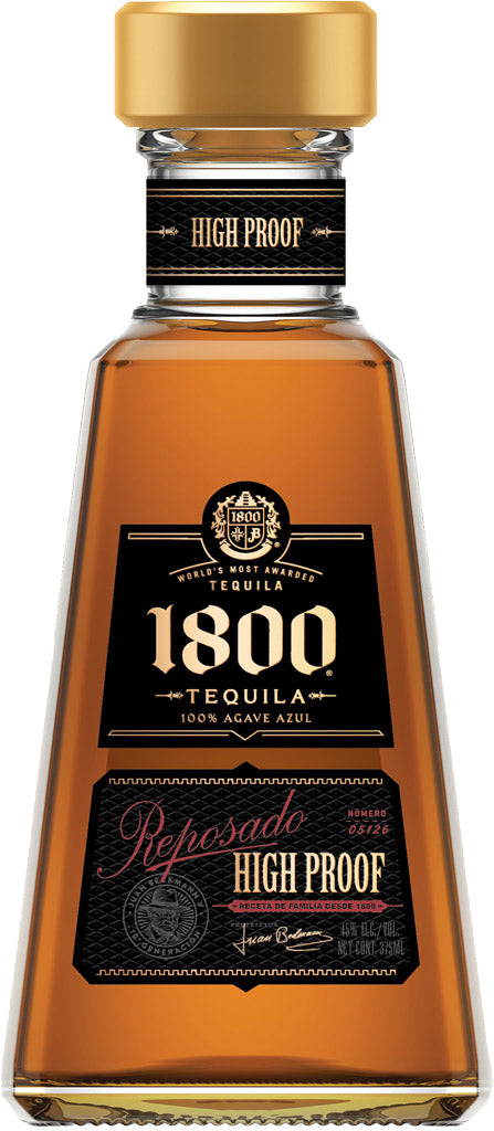 1800 Reposado 90 High Proof Tequila 375ml
