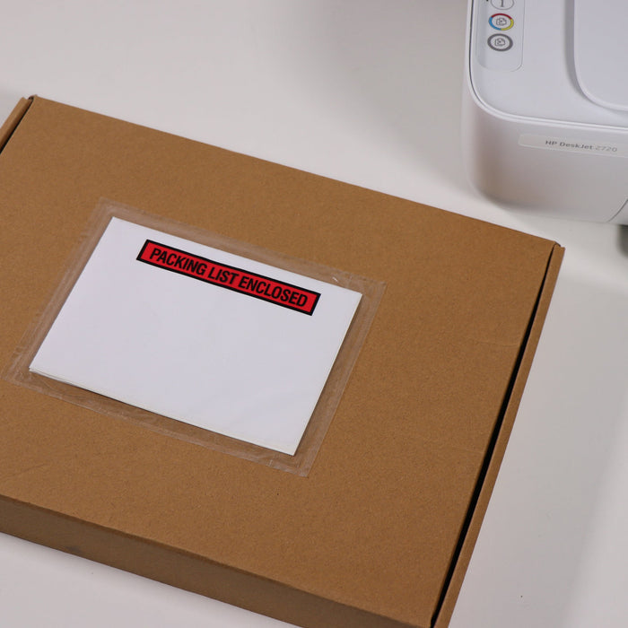 4.5" x 5.5" Self-Adhesive Packing List Envelopes 500 Pack