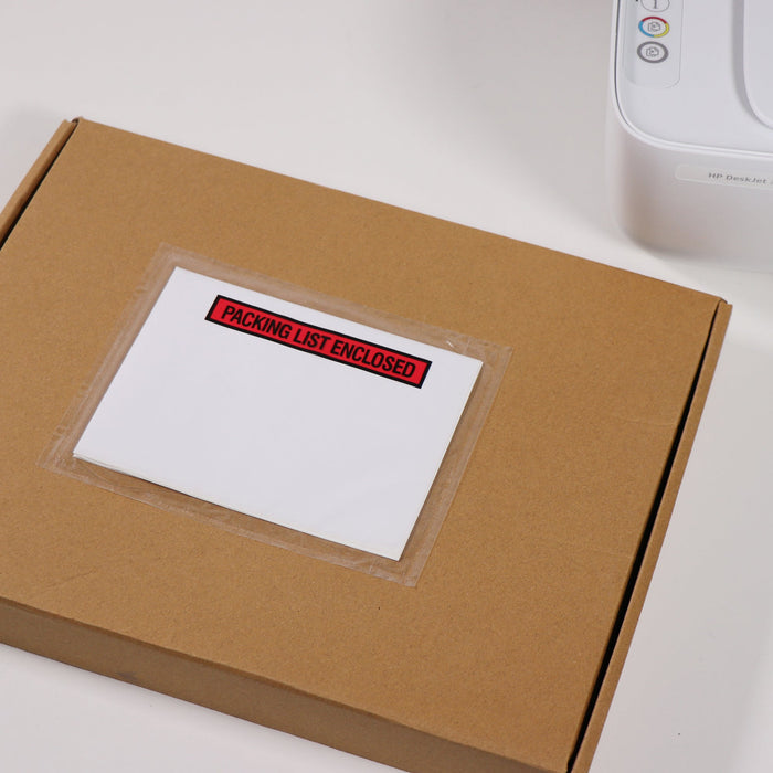 4.5" x 5.5" Self-Adhesive Packing List Envelopes 500 Pack