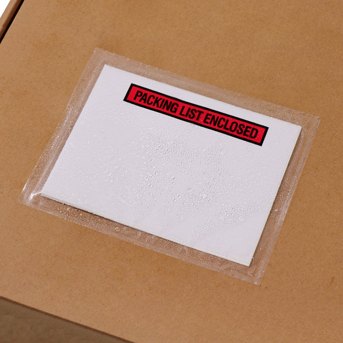 4.5" x 5.5" Self-Adhesive Packing List Envelopes 500 Pack