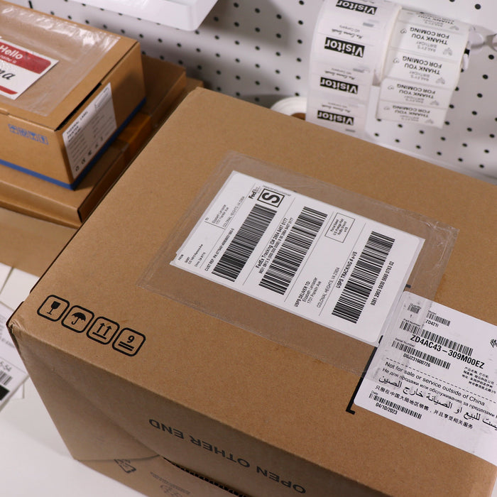 7.5" x 5.5" Clear Self-Adhesive Packing List Envelopes 200 Pack