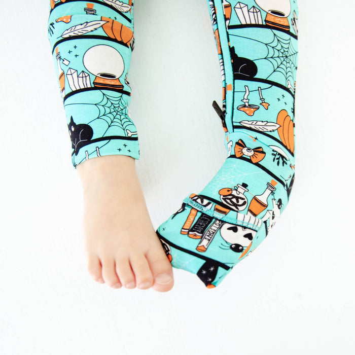 A Drop Of Magic Convertible Footie in Teal
