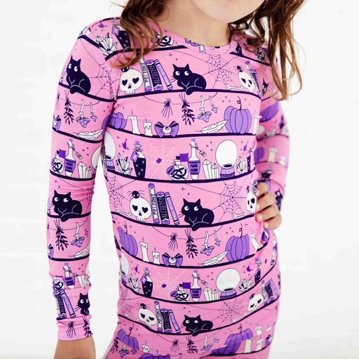 A Drop Of Magic Pajama Set in Pink
