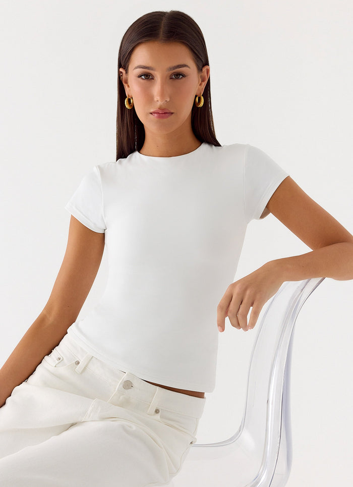 About You Top - White