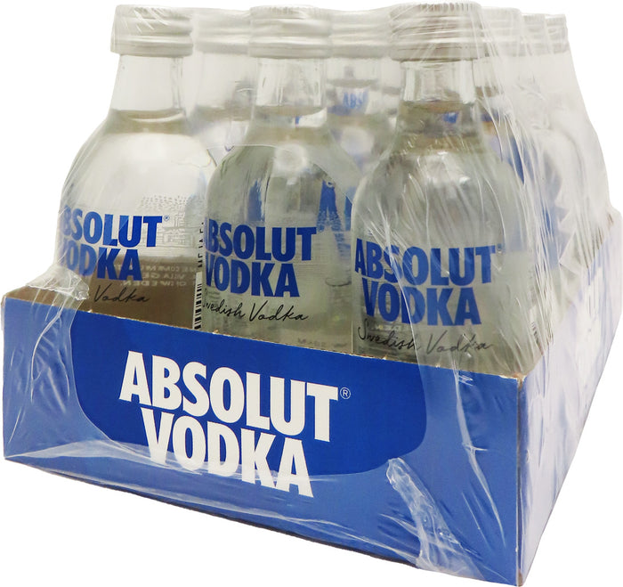 Absolut Vodka 50ml 12pk