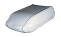 Polar White Vinyl Coleman Air Conditioner Cover - Side Profile | United RV Parts