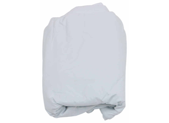 White Vinyl Coleman Mach Cover - Bottom View | United RV Parts