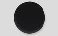 Black Vinyl RV Spare Tire Cover 29.75" - Front View | United RV Parts