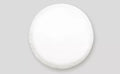 Polar White Vinyl RV Spare Tire Cover 29.75" - Front View | United RV Parts
