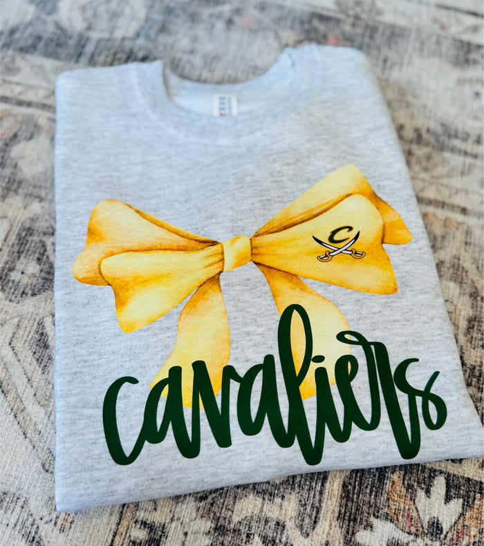 Adult Cavaliers Bow Sweatshirt