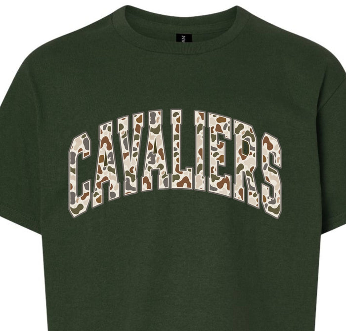 Adult Cavaliers Camo Cotton Shirt