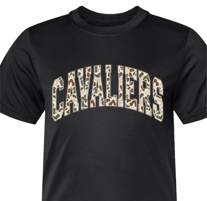 Adult Cavaliers Camo Dri-Fit Performance Shirt