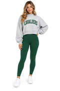 ADULT Cavaliers Crop Mock Neck Sweatshirt
