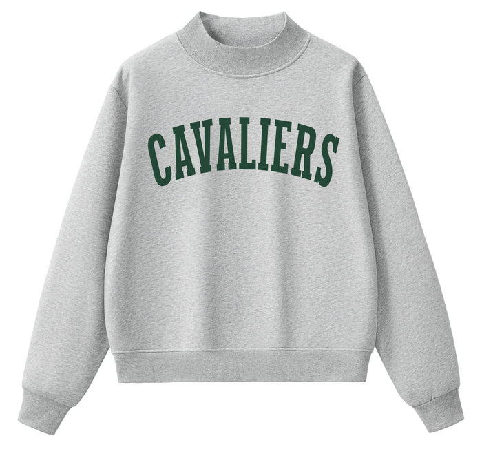 ADULT Cavaliers Mock Neck Sweatshirt and Shorts