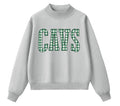 ADULT Gingham CAVS Mock Neck Sweatshirt and Shorts