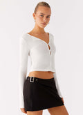 Aluna Mini Skirt - Black