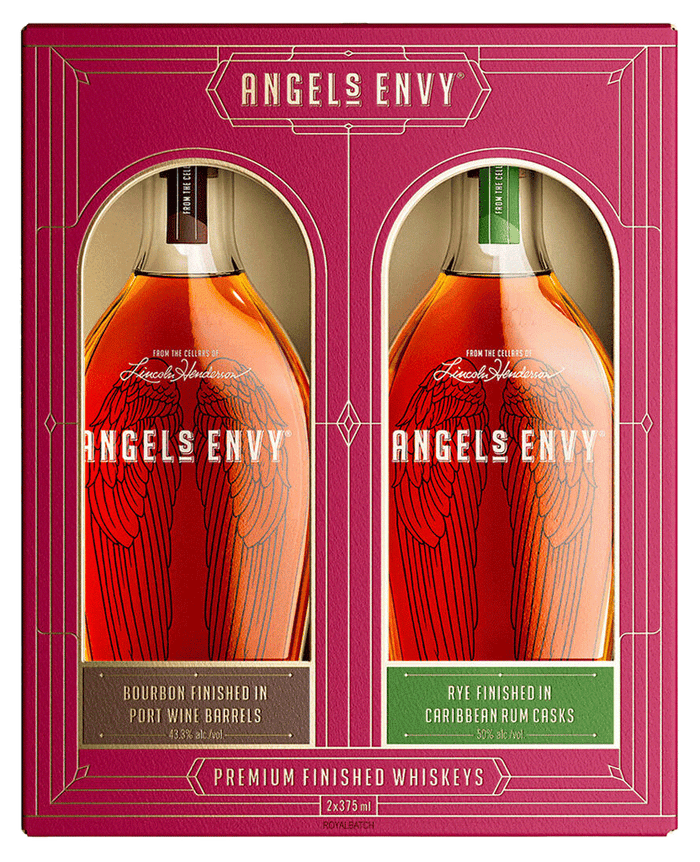 Angel's Envy Premium Finished Whiskeys 2PK 375ml