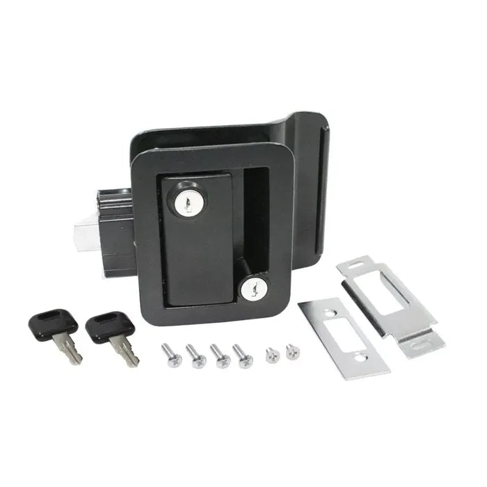 Black Metal AP Products 013-570 RV Entry Lock Kit with Keys and Hardware | United RV Parts