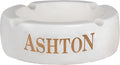 Ashton Large Round Ashtray White