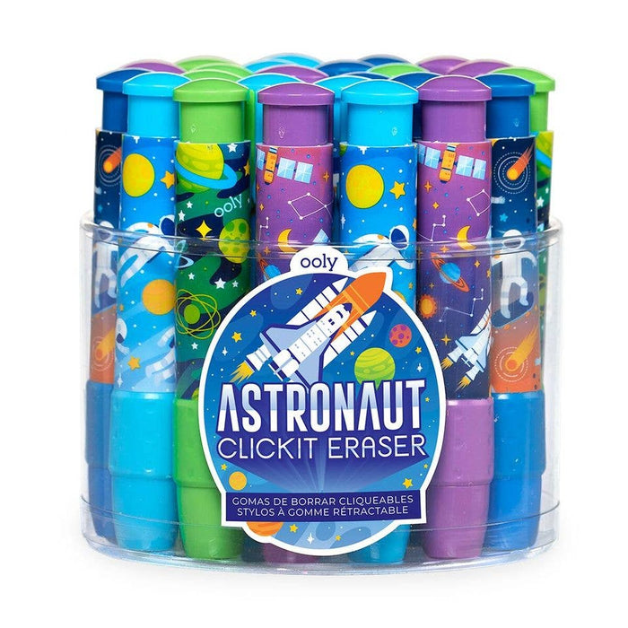 Astronaut ClickIt Erasers