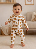 Baby Bear Organic Cotton Convertible Romper