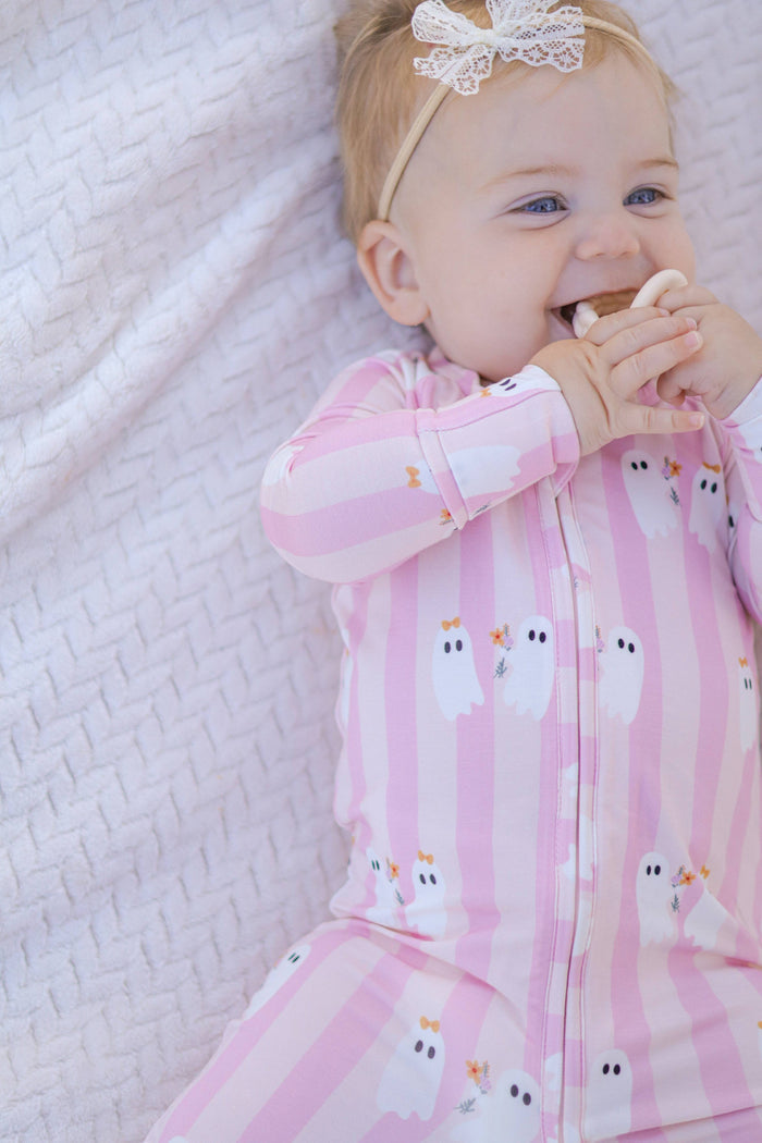 Be My Boo Bamboo Zip Romper
