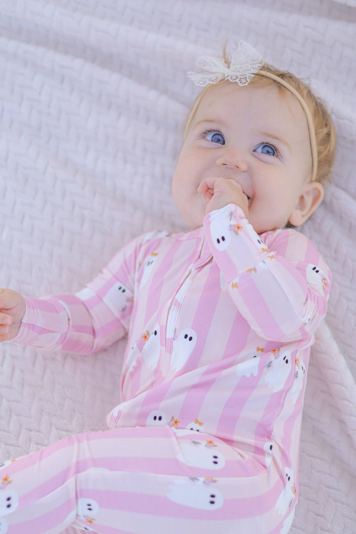 Be My Boo Bamboo Zip Romper