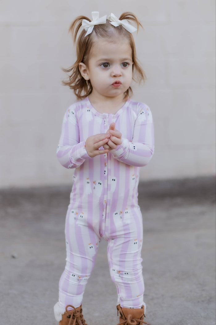 Be My Boo Bamboo Zip Romper