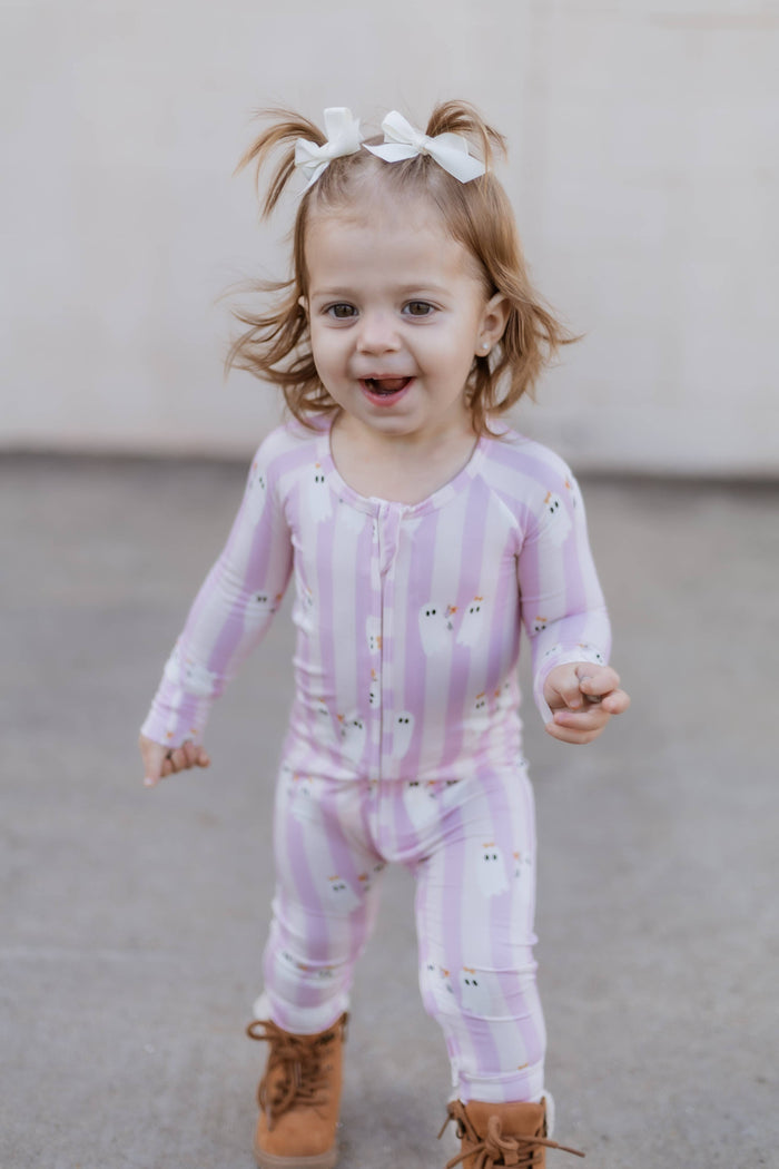 Be My Boo Bamboo Zip Romper