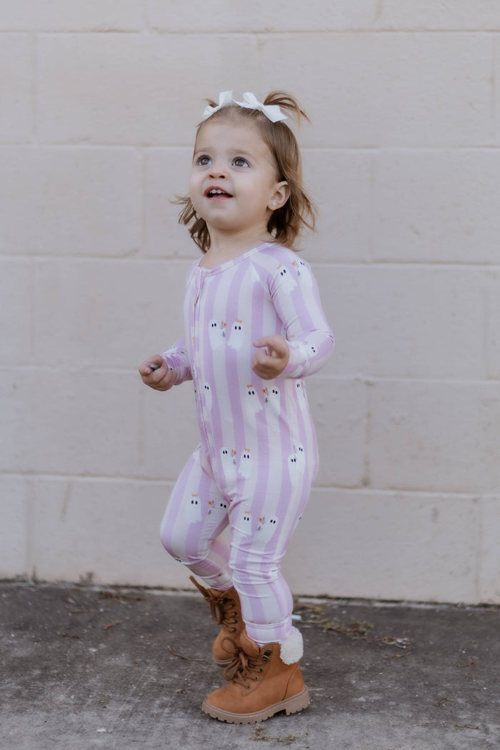 Be My Boo Bamboo Zip Romper