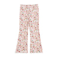 Berry Floral Flare Legging