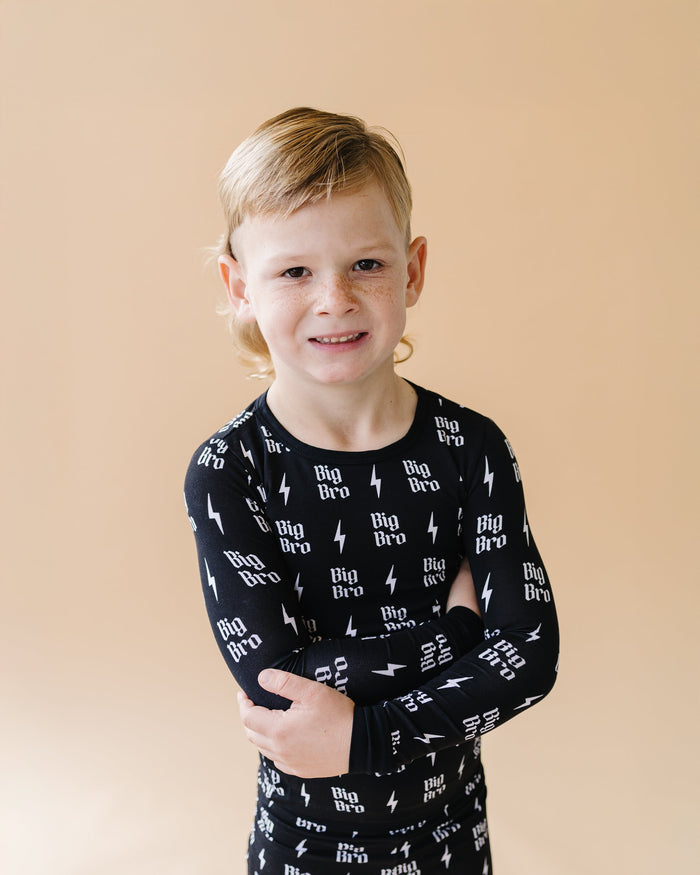 Big Bro Bamboo Two Piece Pajama Set