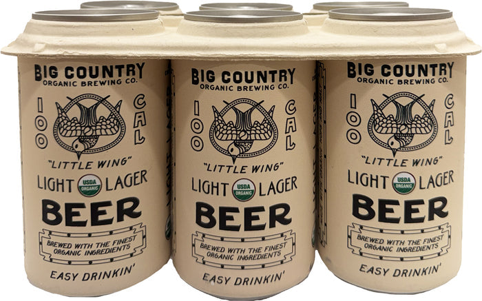 Big Country Lil Wing Light Lager 6pk Can