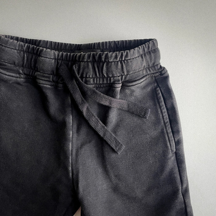 Black Acid Wash Baby Joggers