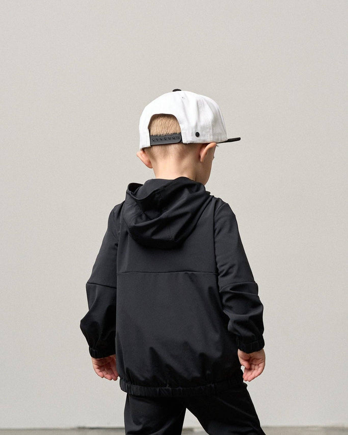 Black Athletic Baby Jacket