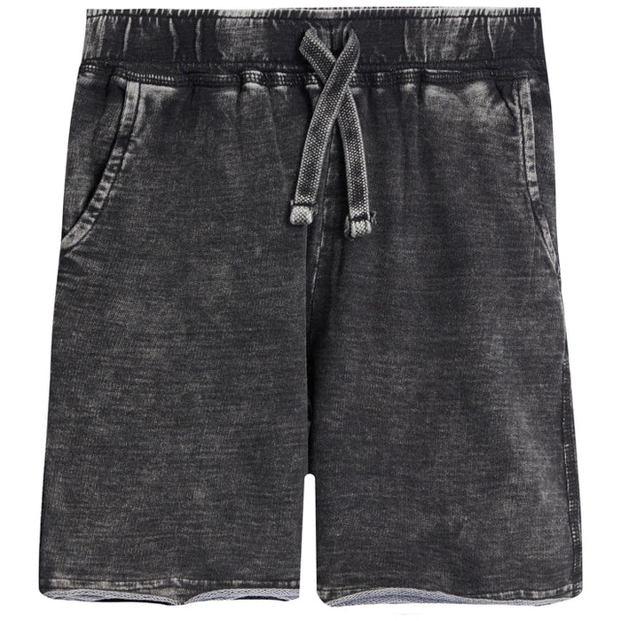Black Denim Enzyme Short (Infant)