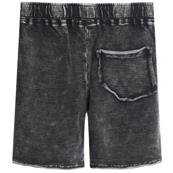 Black Denim Enzyme Short (Infant)
