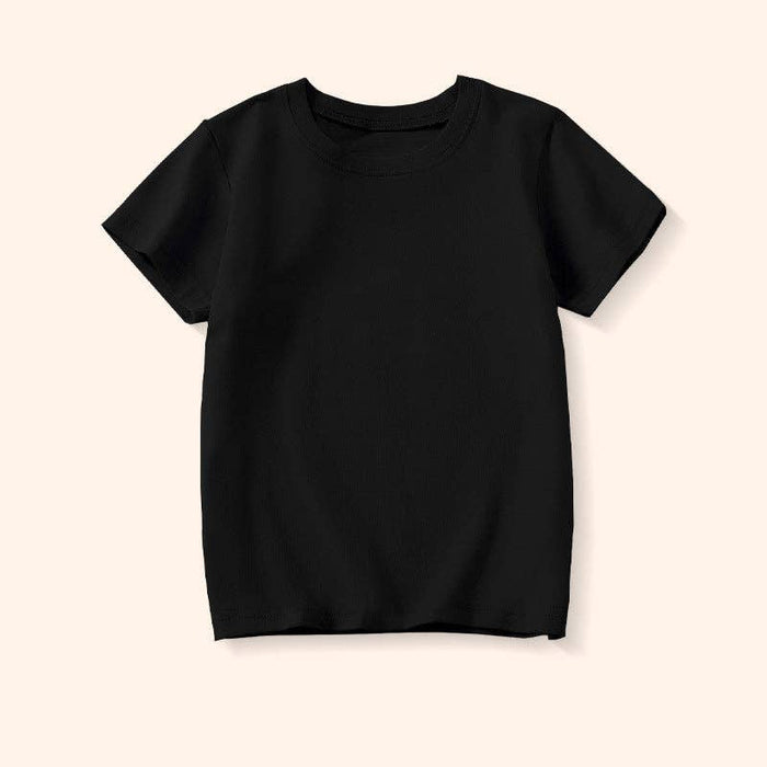 Black Essential Cotton Tee