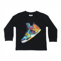 Black Sneakers L/S Shirt