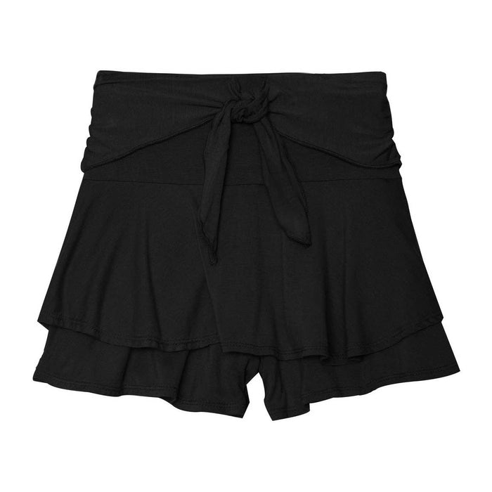 Black Tie Front Skort