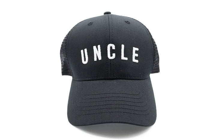 Black Uncle Snapback Hat