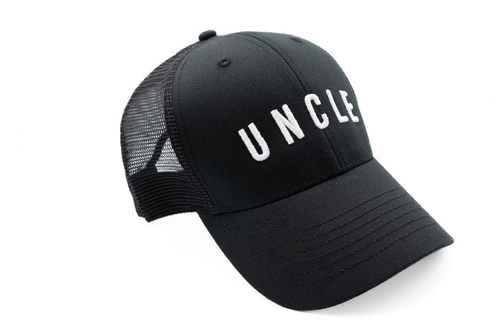Black Uncle Snapback Hat