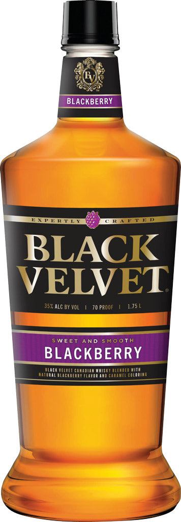 Black Velvet Canadian Whiskey Blackberry 1.75L