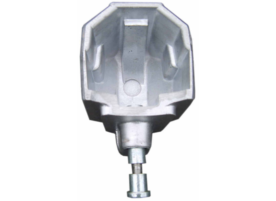 Silver Aluminum TL-22 Coupler Lock - Interior View with Pin Detail | United RV Parts