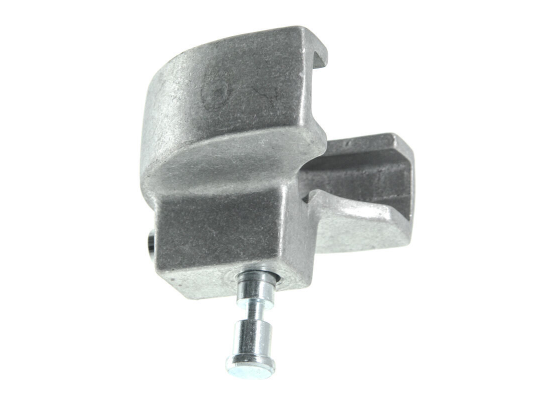 Silver Cast Aluminum Coupler Lock - Back View | United RV Parts