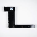 Black Steel Blue Ox BX88132 10-Inch Drop Receiver Hitch - Front View | United RV Parts
