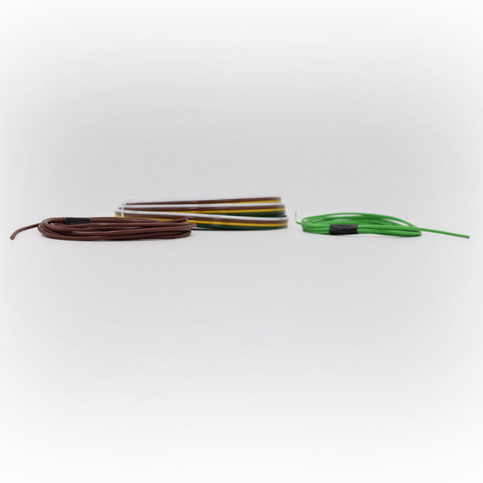 Blue Ox BX8869 Wiring Harness Coils Brown Green Yellow - Side Profile | United RV Parts