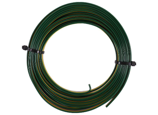 Green Multi-Stripe Wiring Harness Coil - Close-Up Detail | United RV Parts